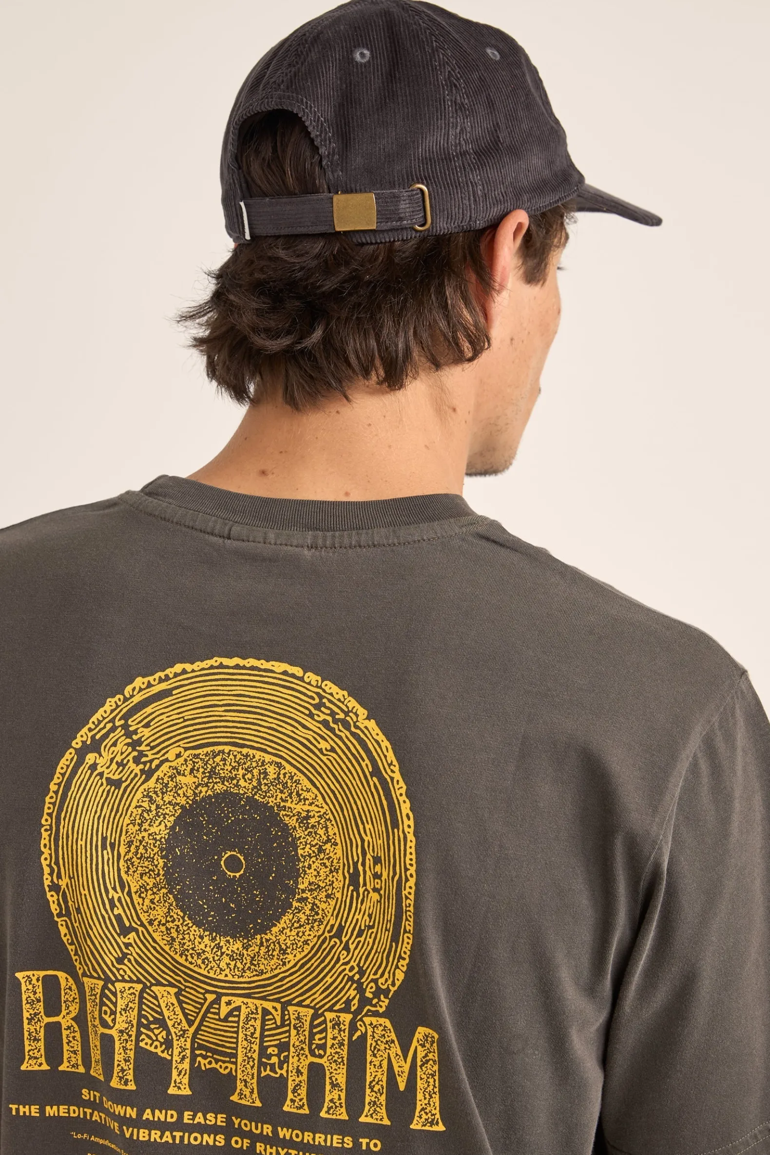 Awake Cord Cap Charcoal