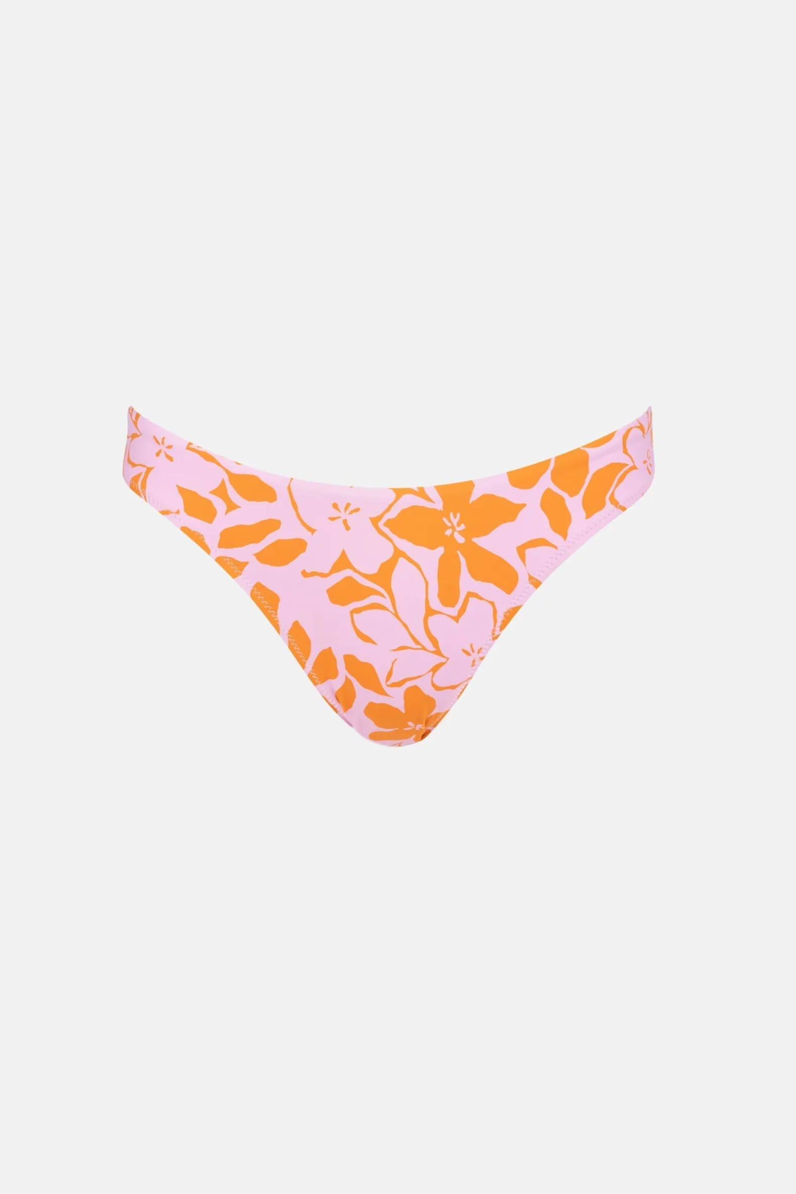 Bora Bora Floral Hi Cut Pant Pink