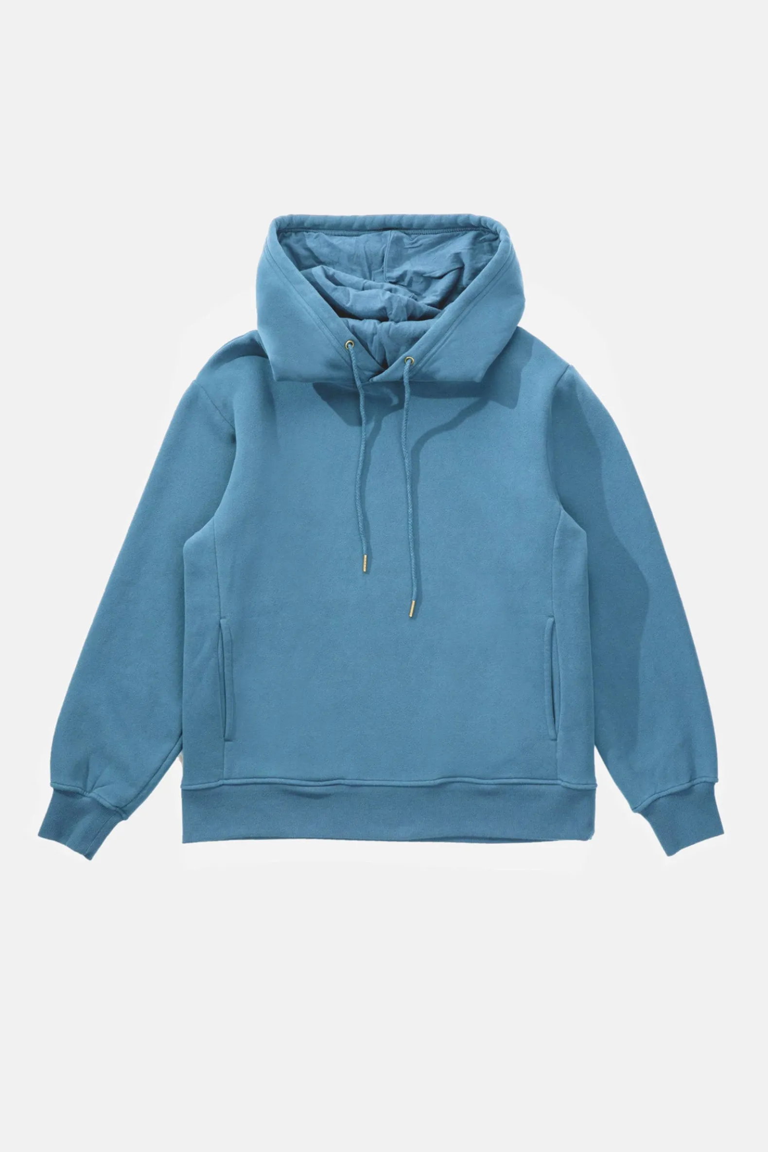 Classic Fleece Hood Mineral Blue
