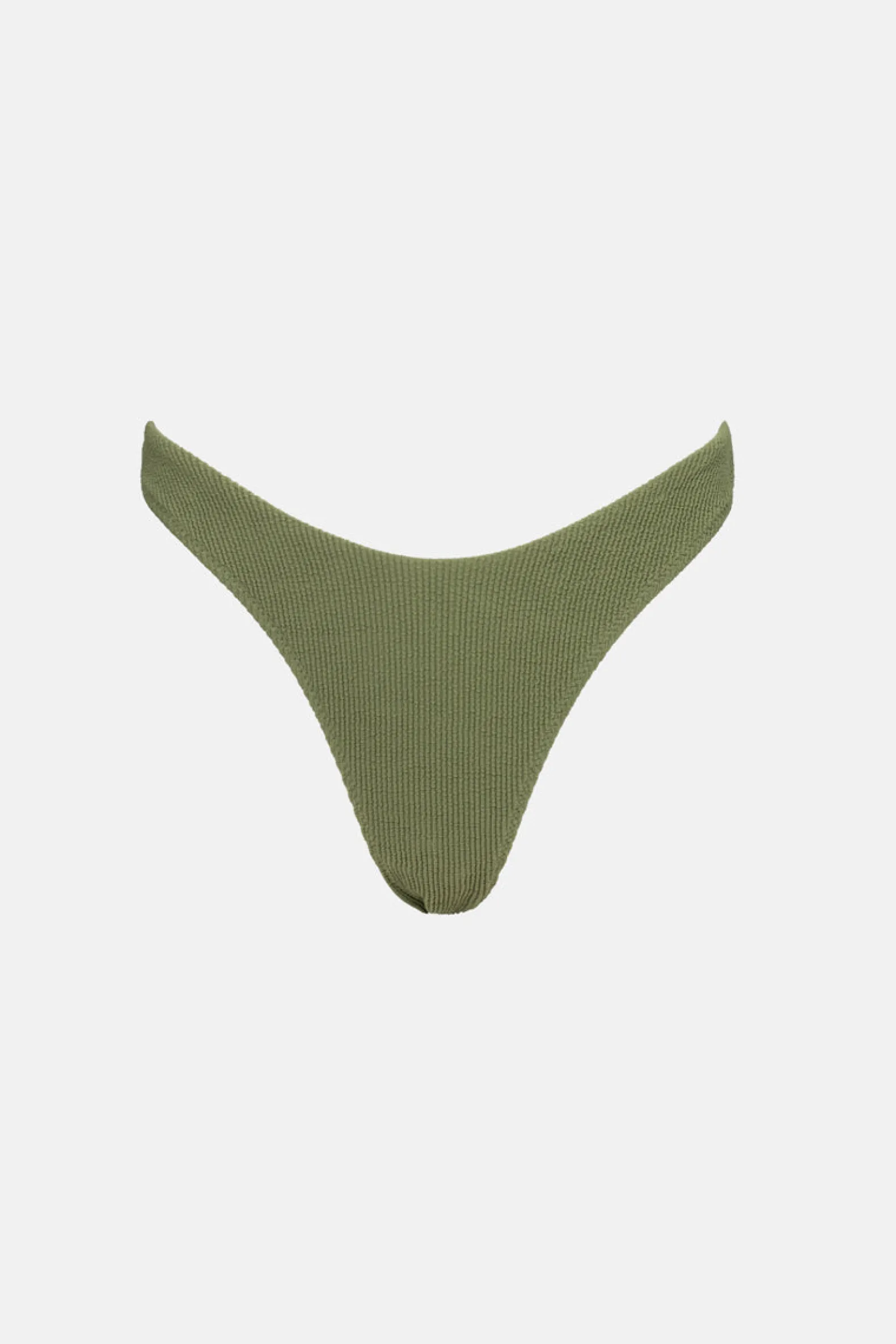 Essential Rib Hi Cut Pant Olive