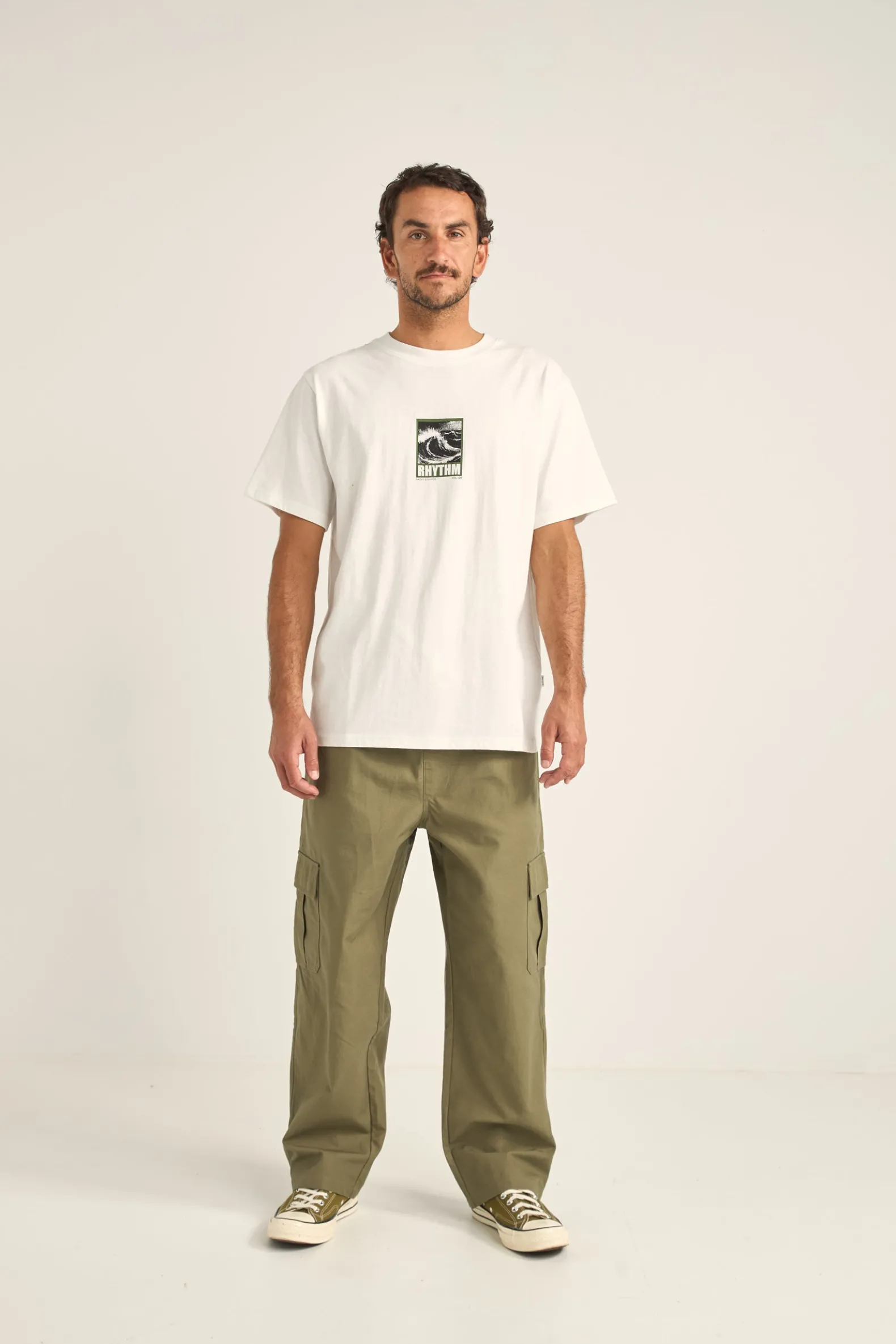 Wild Waves Vintage Ss T-Shirt Vintage White